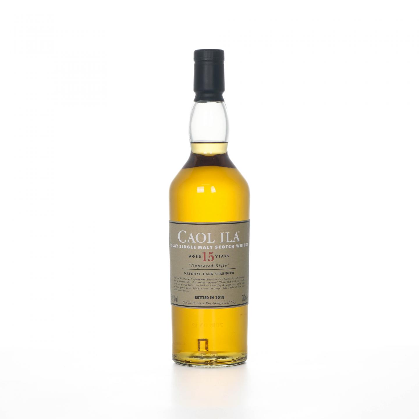 Caol Ila 卡尔里拉 15年 SR 2018 行货 59.1%Vol.
