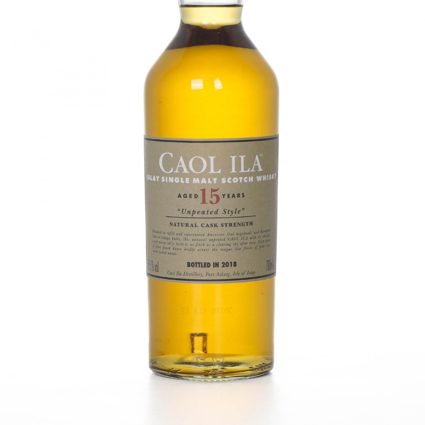 Caol Ila 卡尔里拉 15年 SR 2018 行货 59.1%Vol.