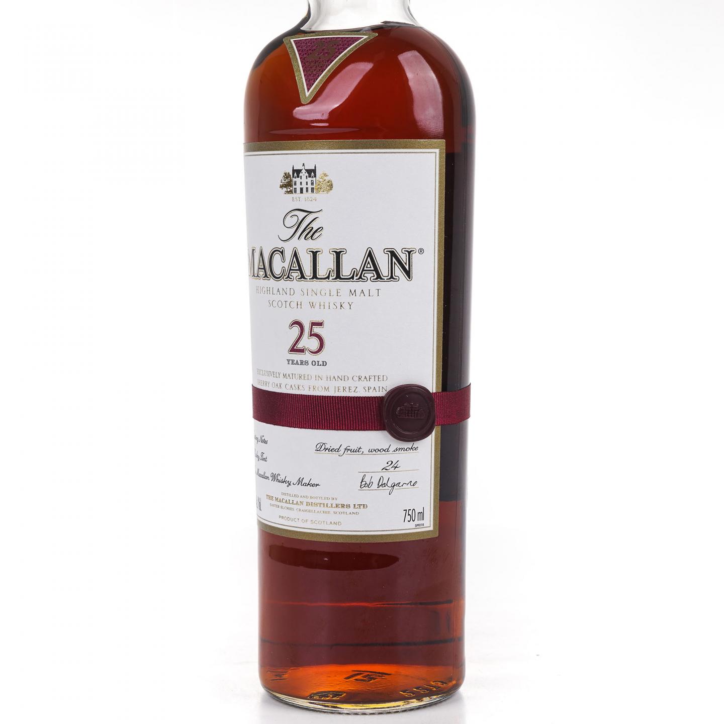 Macallan 麦卡伦 25年 雪莉桶 红腰带 750ml