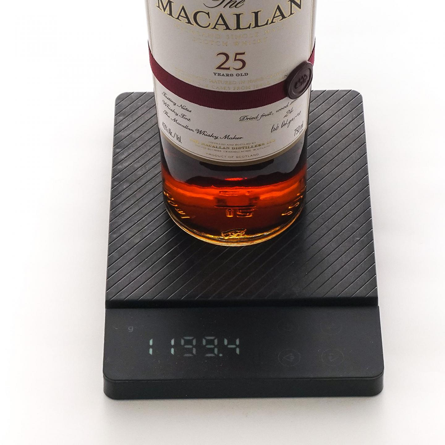 Macallan 麦卡伦 25年 雪莉桶 红腰带 750ml