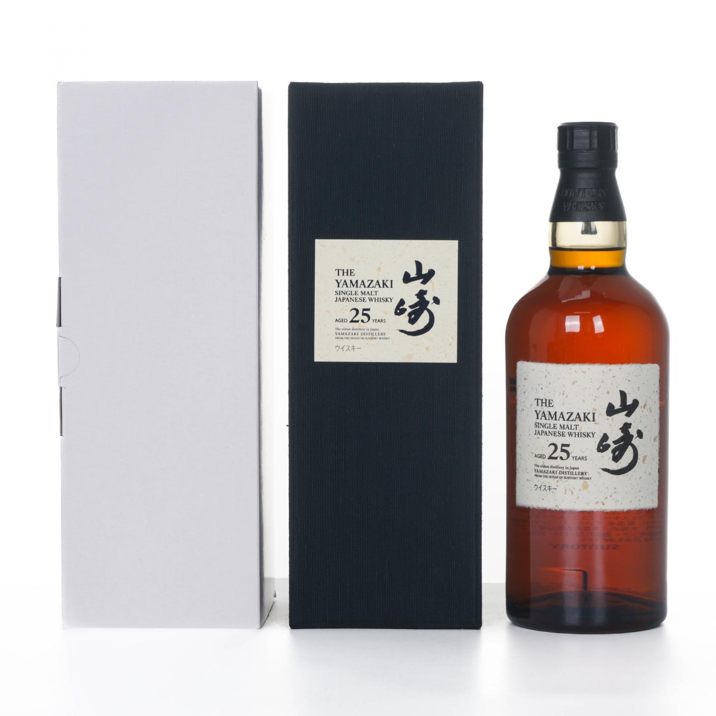 山崎 25年 新版 礼盒 43%Vol.