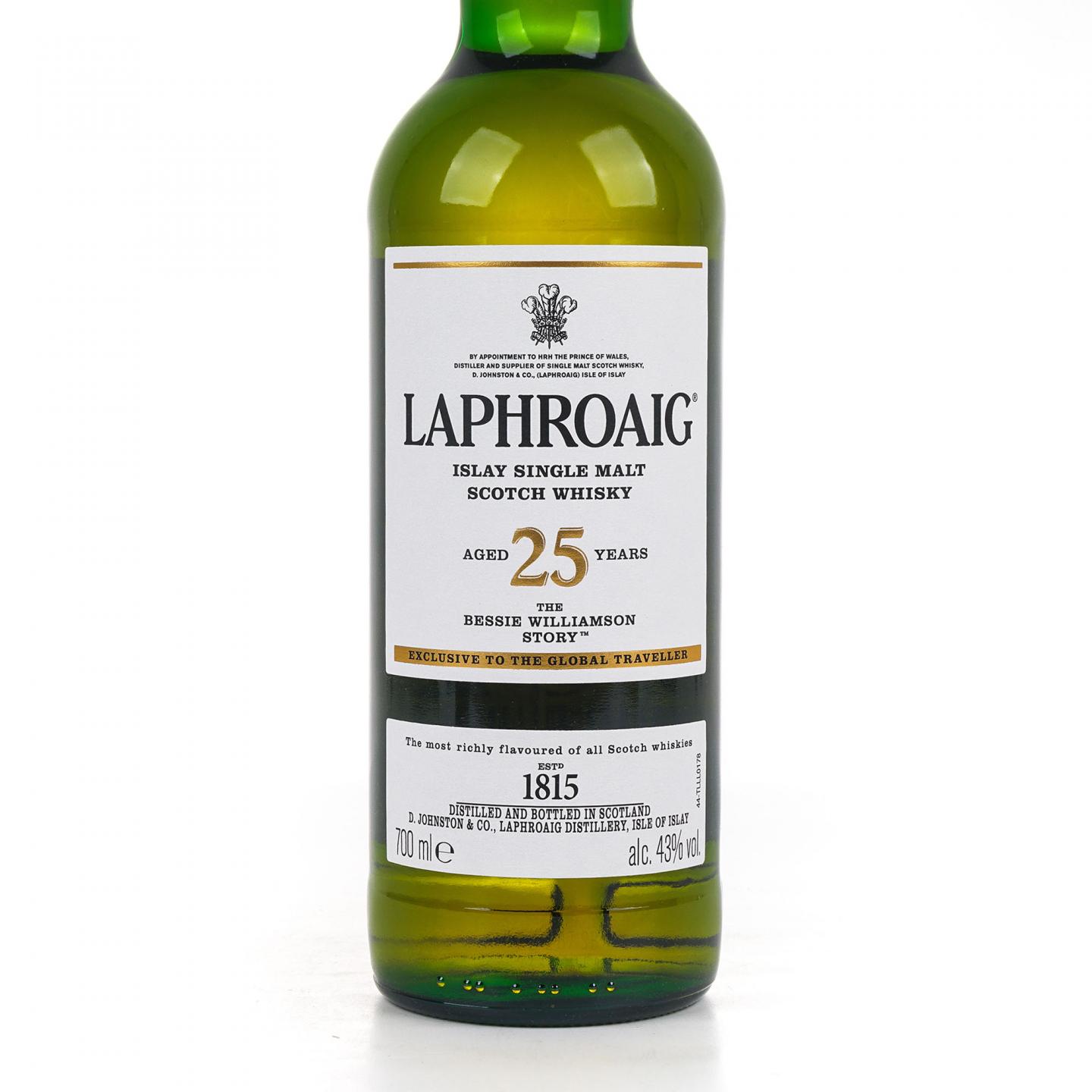 Laphroaig 拉弗格 25年 The Bessie Williamson Story