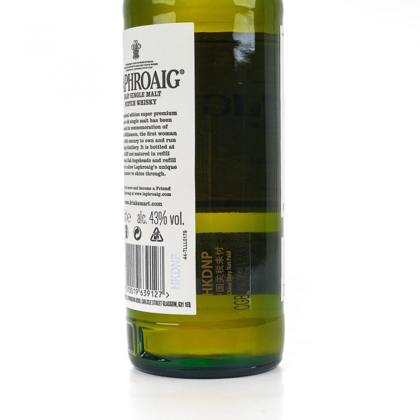 Laphroaig 拉弗格 25年 The Bessie Williamson Story