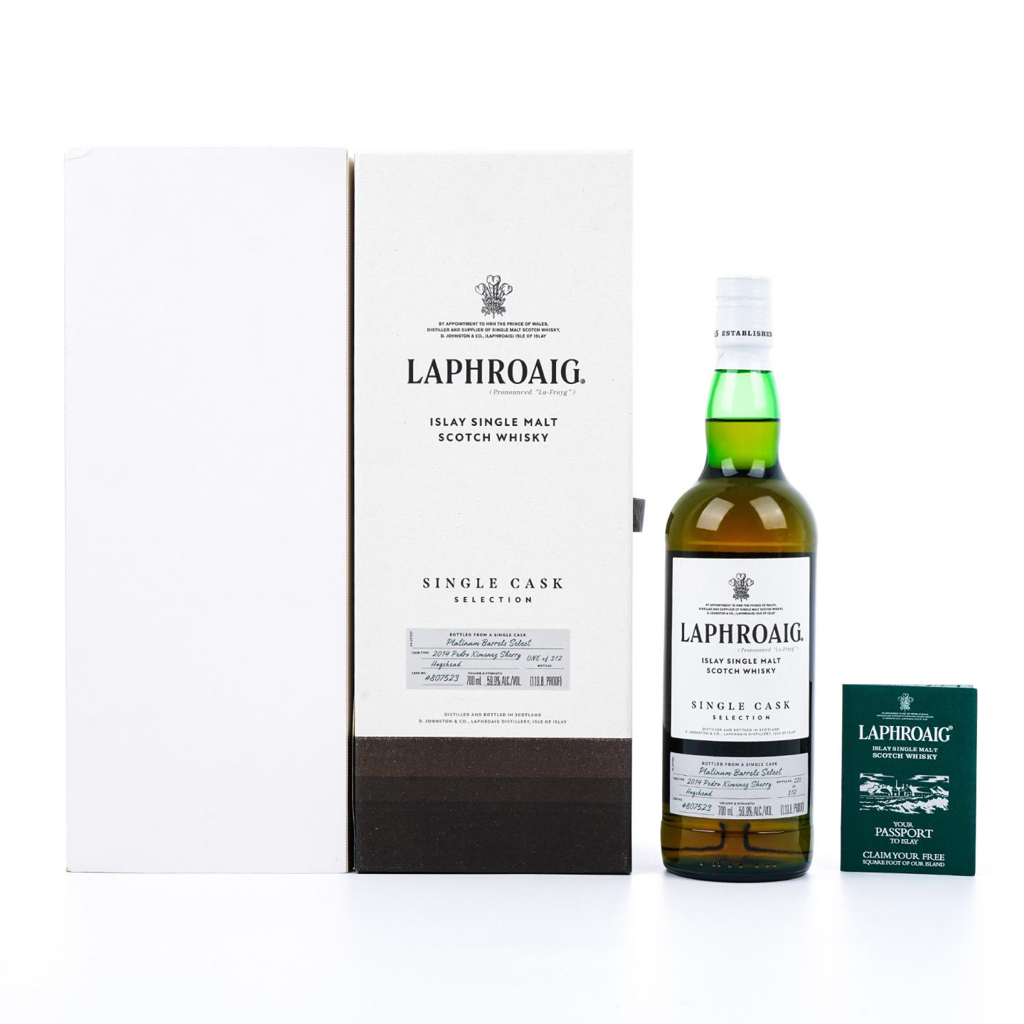Laphroaig 拉弗格 雪莉单桶#807523