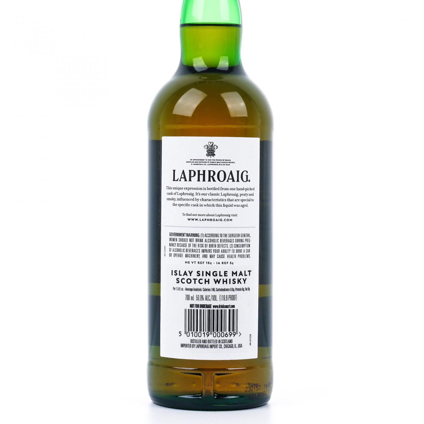 Laphroaig 拉弗格 雪莉单桶#807523