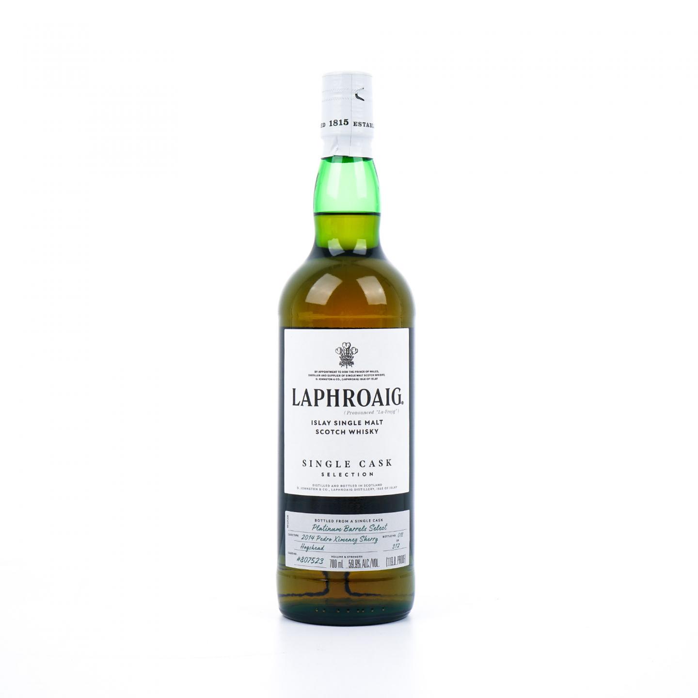 Laphroaig 拉弗格 雪莉单桶#807523 59.9%