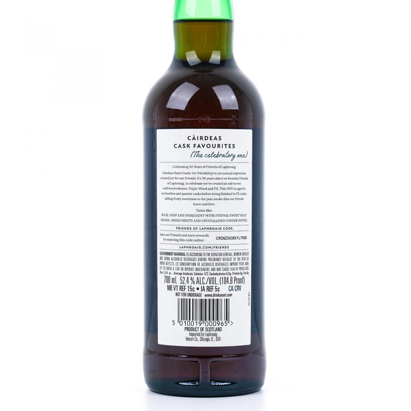 Laphroaig 拉弗格 10年 Cairdeas