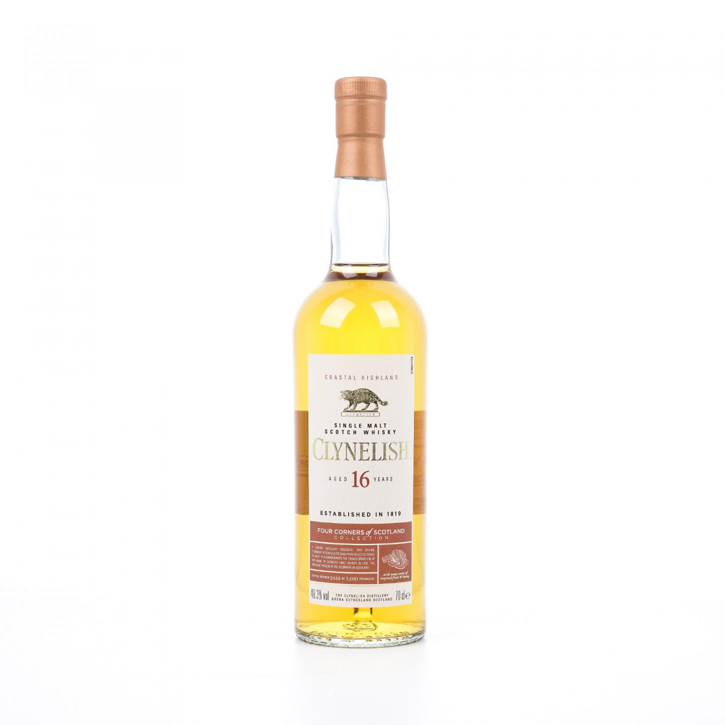 Clynelish 克里尼利基 16年 酒厂限定 49.3%Vol.
