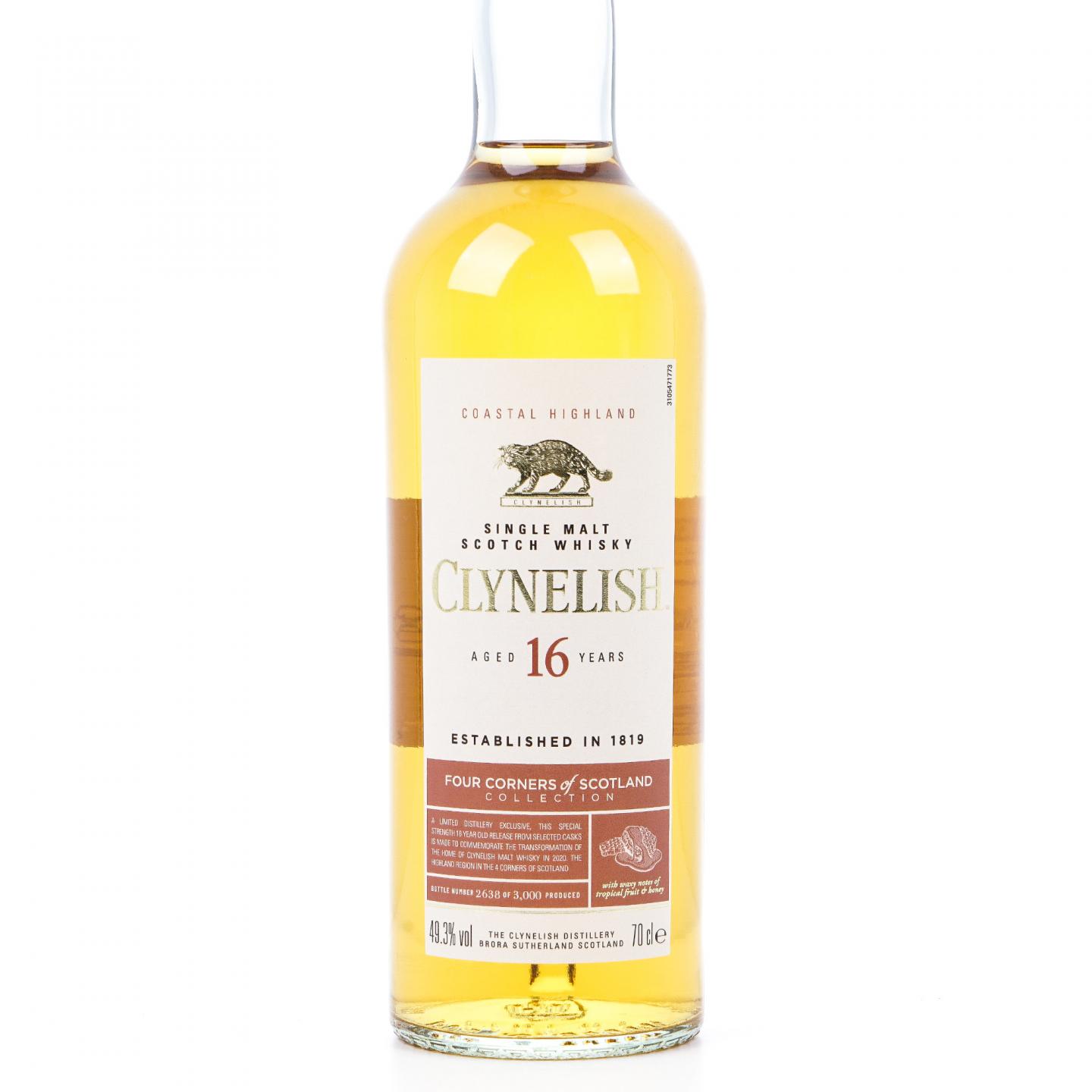Clynelish 克里尼利基 16年 酒厂限定 49.3%Vol.