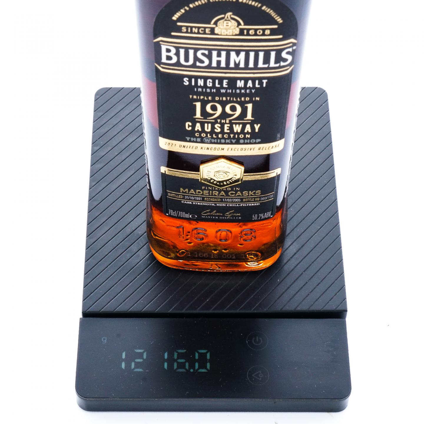 Bushmills 布什米尔 1991-2021 桶强