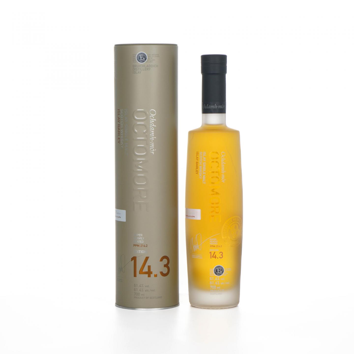 Bruichladdich 布赫拉迪 2023 泥煤怪兽 14.3版