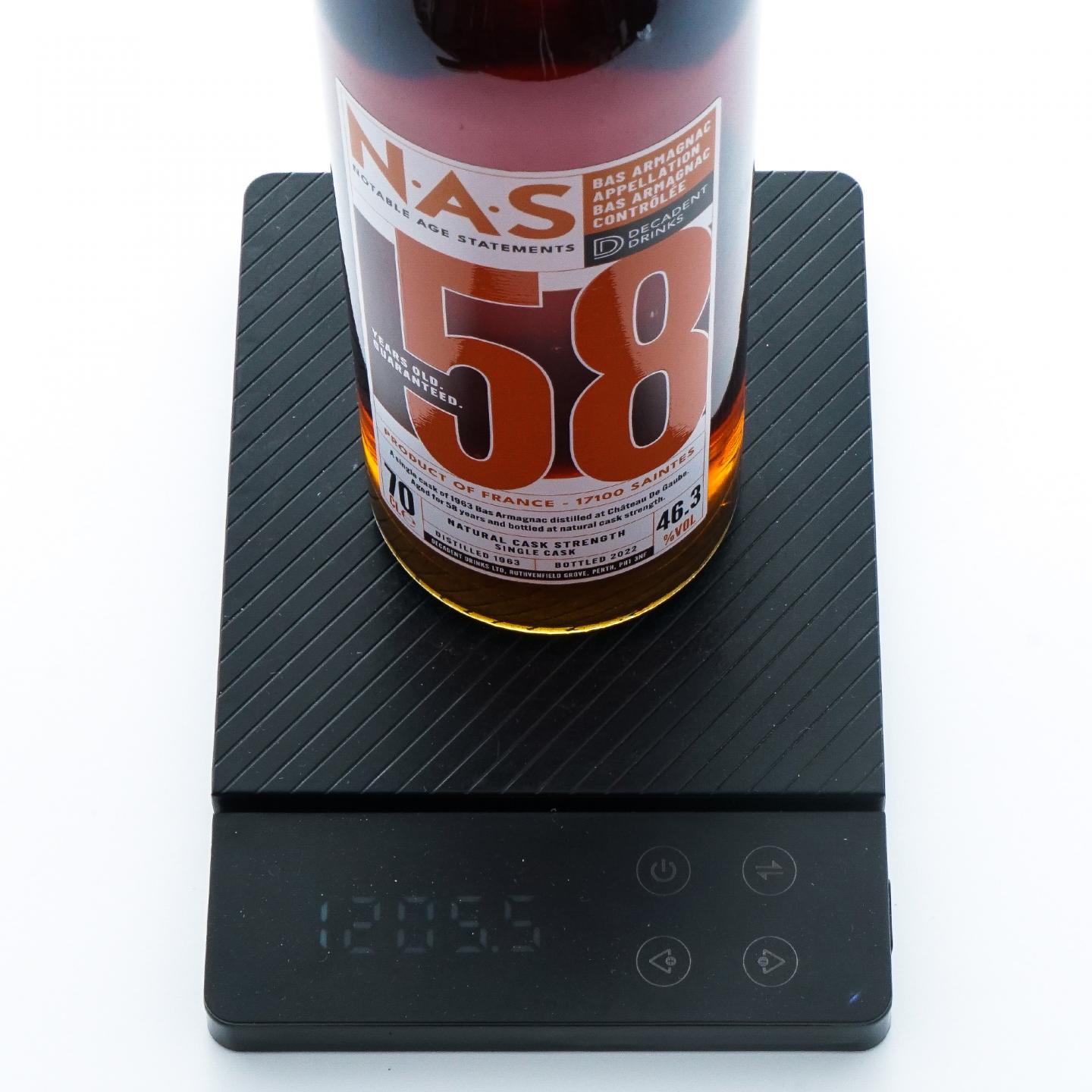 MChâteau de Gaube 58年 1963-2022 雅文邑 单桶 桶强