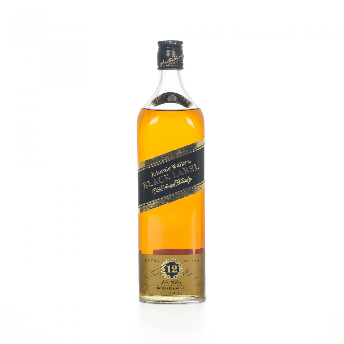 Johnnie Walker 尊尼获加 12年 黑标 调和 1000ml