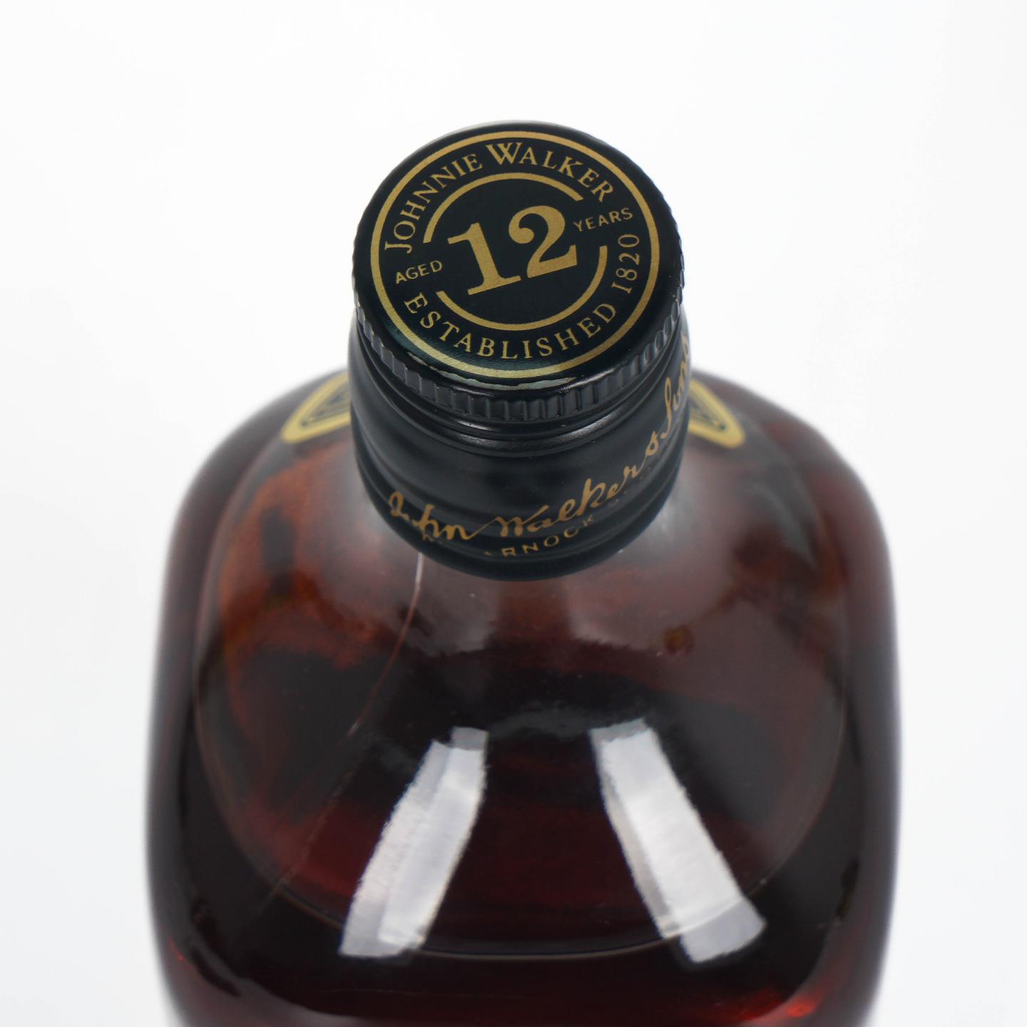 Johnnie Walker 尊尼获加 12年 黑标 调和 1000ml