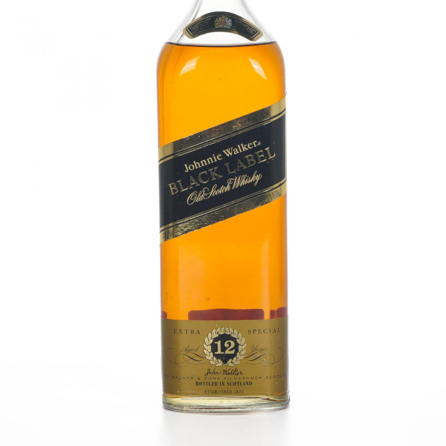 Johnnie Walker 尊尼获加 12年 黑标 调和 1000ml