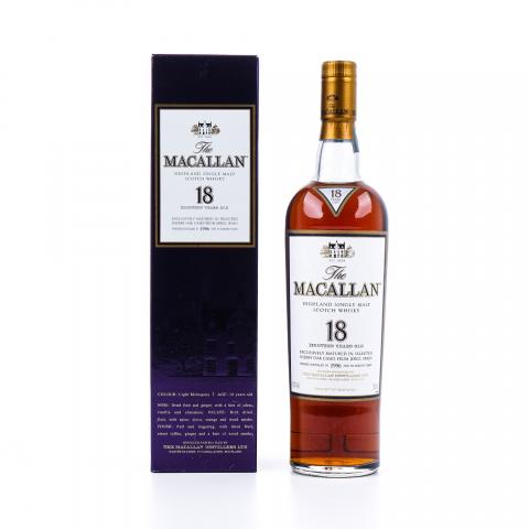 Macallan 麦卡伦 18年 1996 雪莉桶