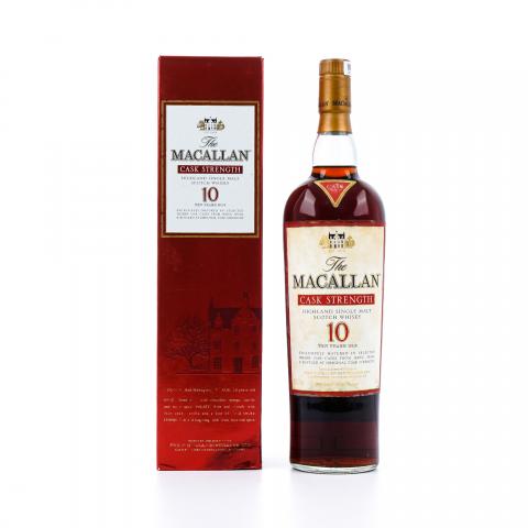 Macallan 麦卡伦 10年 桶强 58.1%vol. 1升装 非原盒