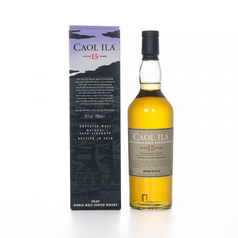 Caol Ila 卡尔里拉 15年 SR 2018 行货 59.1%Vol.