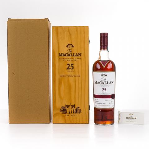 Macallan 麦卡伦 25年 雪莉桶 红腰带 750ml