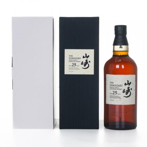 山崎 25年 新版 礼盒 43%Vol.