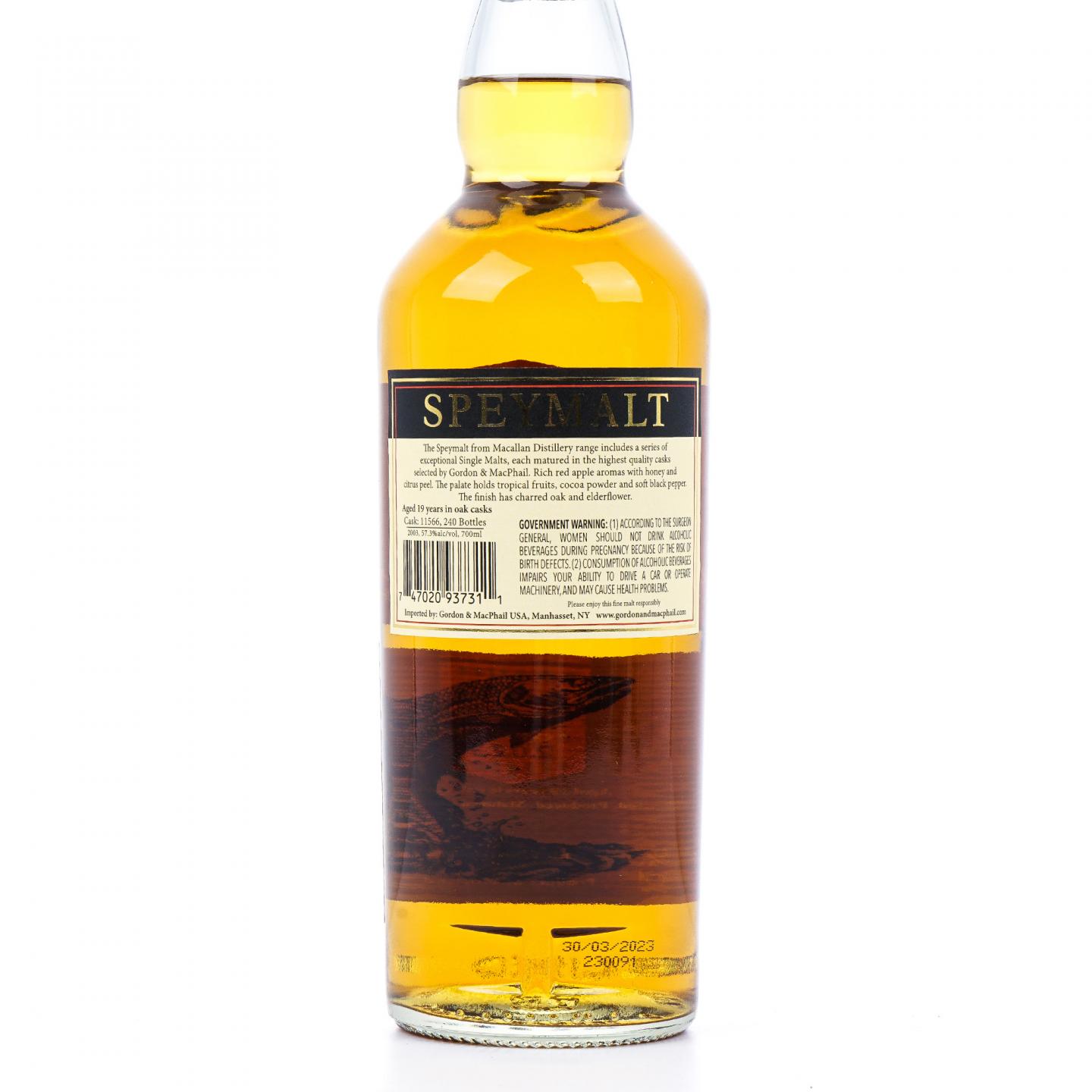 Macallan 麦卡伦 斯佩默 19年 2003-2023 GM