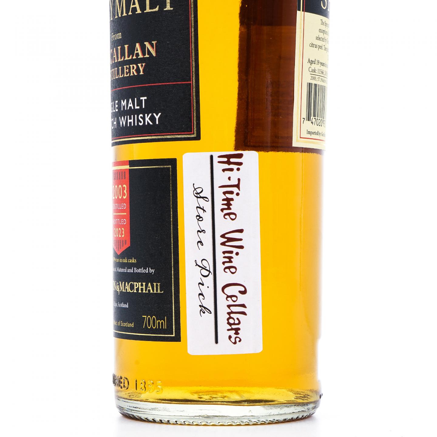 Macallan 麦卡伦 斯佩默 19年 2003-2023 GM