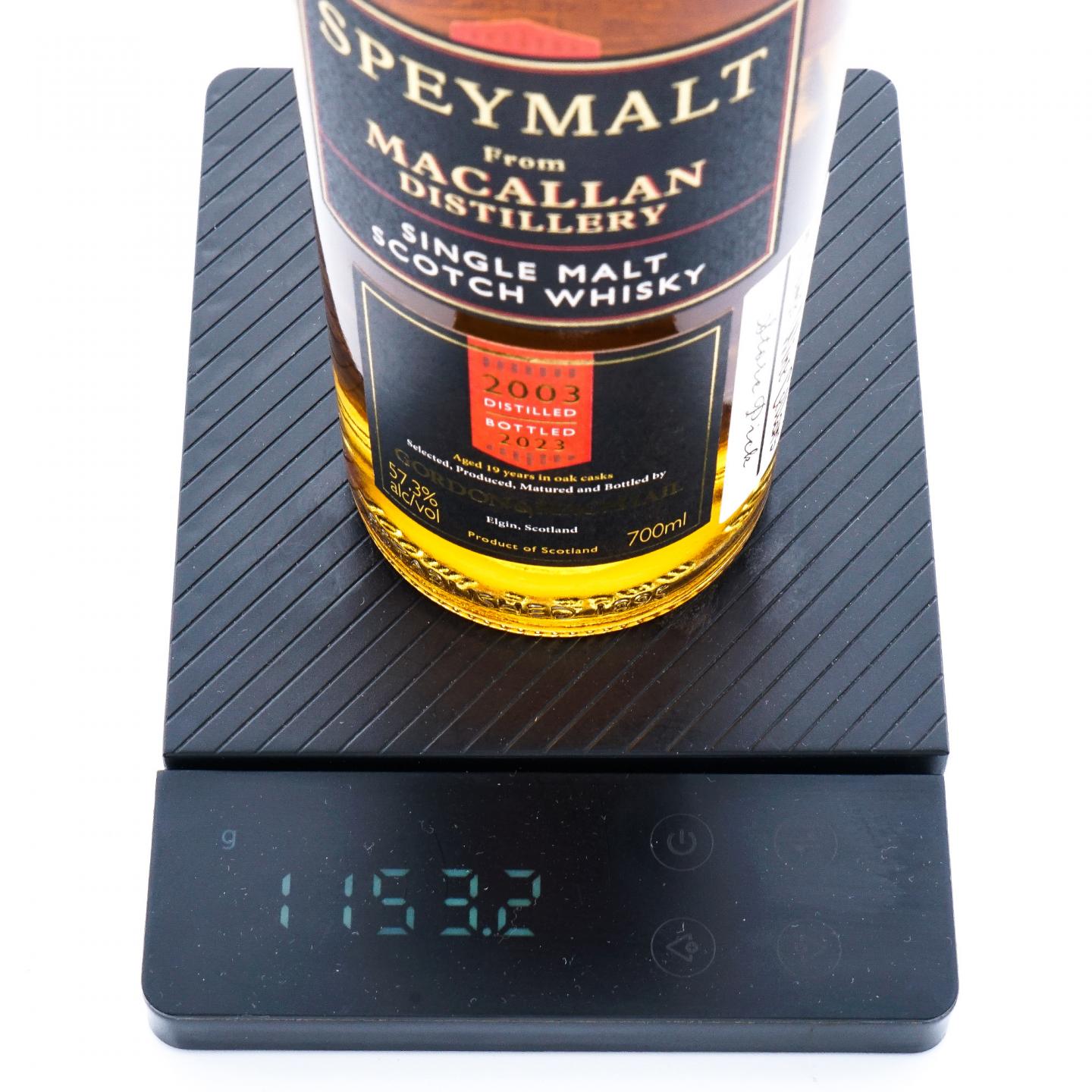 Macallan 麦卡伦 斯佩默 19年 2003-2023 GM