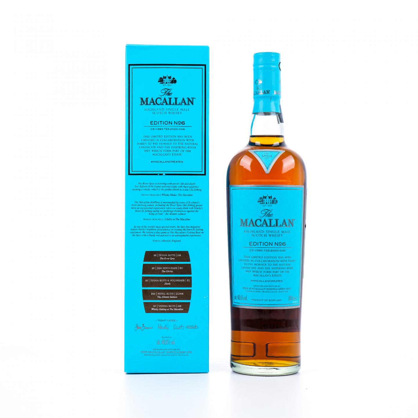 Macallan 麦卡伦 2020 Edition No.6 700ml