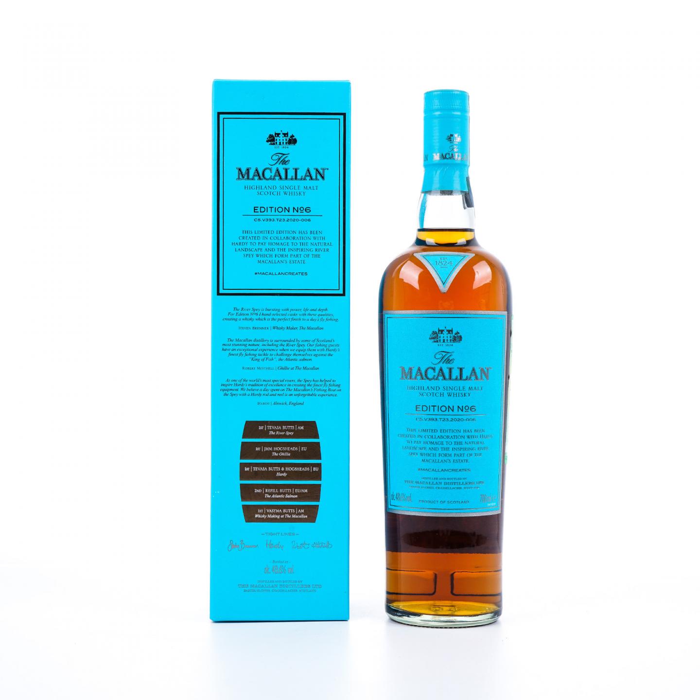 Macallan 麦卡伦 2020 Edition No.6 方盒 700ml