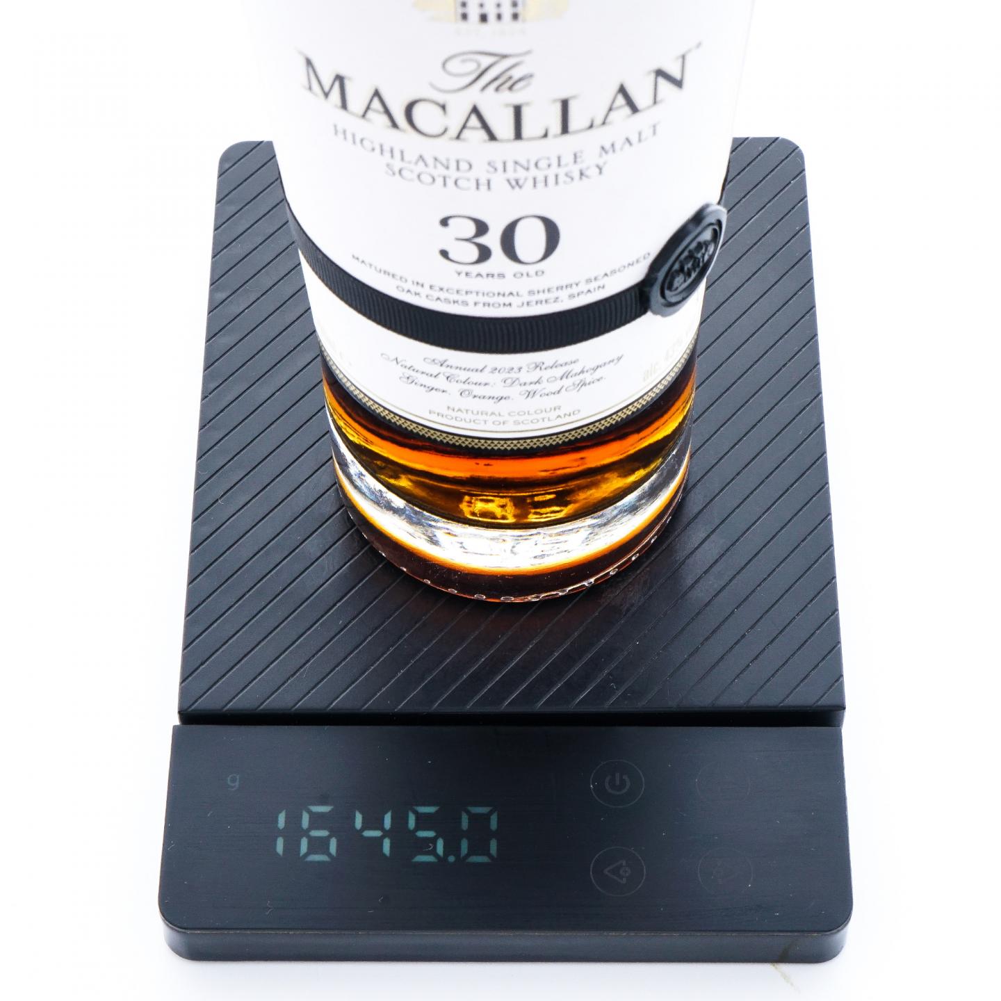 【附X光图】Macallan 麦卡伦 30年 2023 黑腰带 雪莉桶