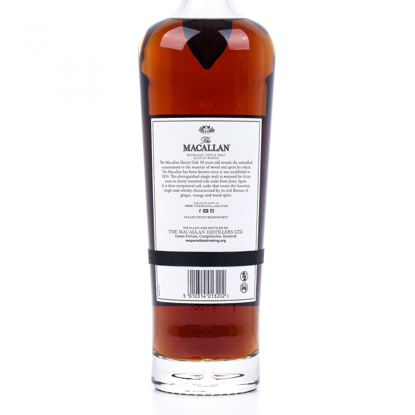 【附X光图】Macallan 麦卡伦 30年 2024 雪莉桶 黑腰带 木盒