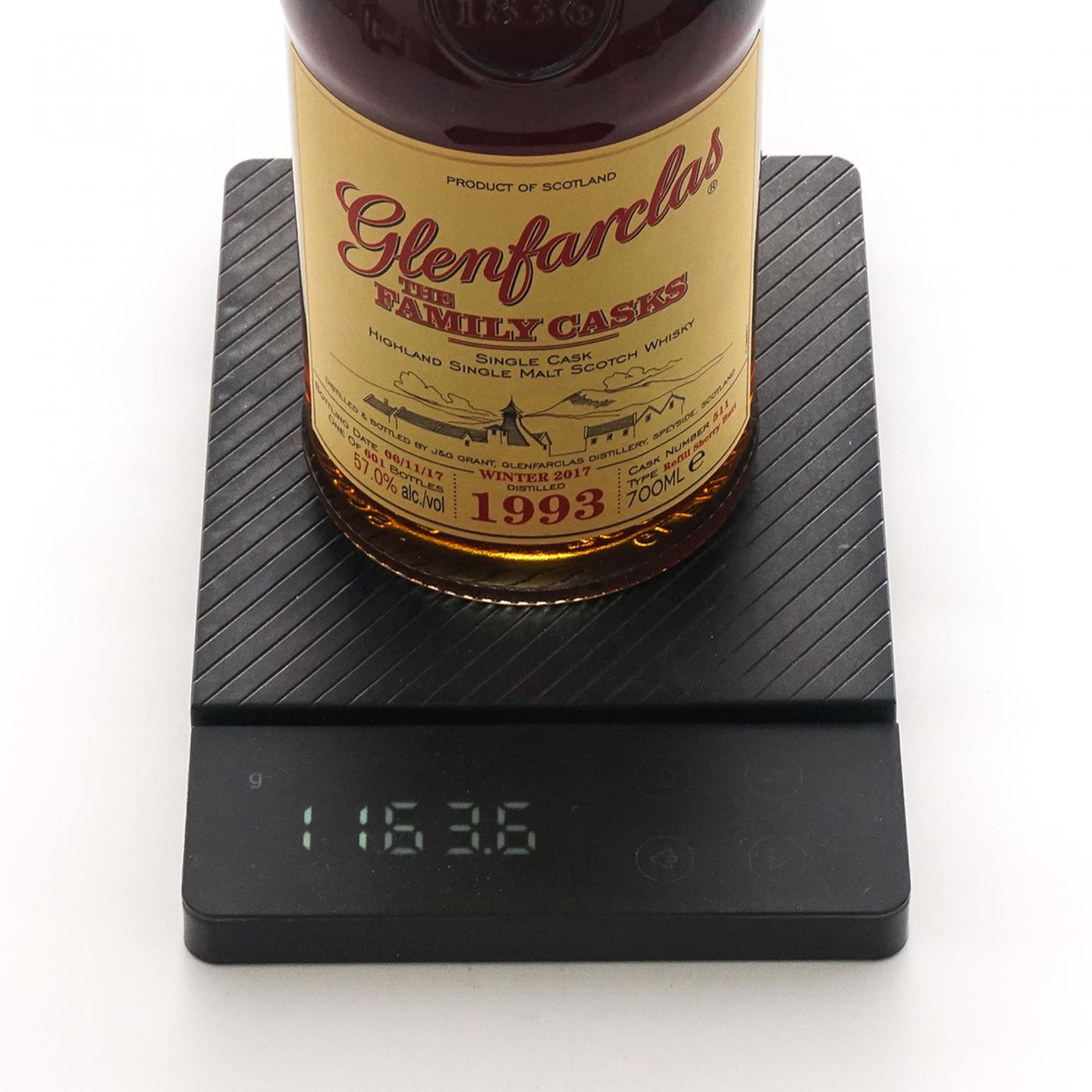 Glenfarclas 格兰花格 1993-2017 家族桶#511 雪莉单桶