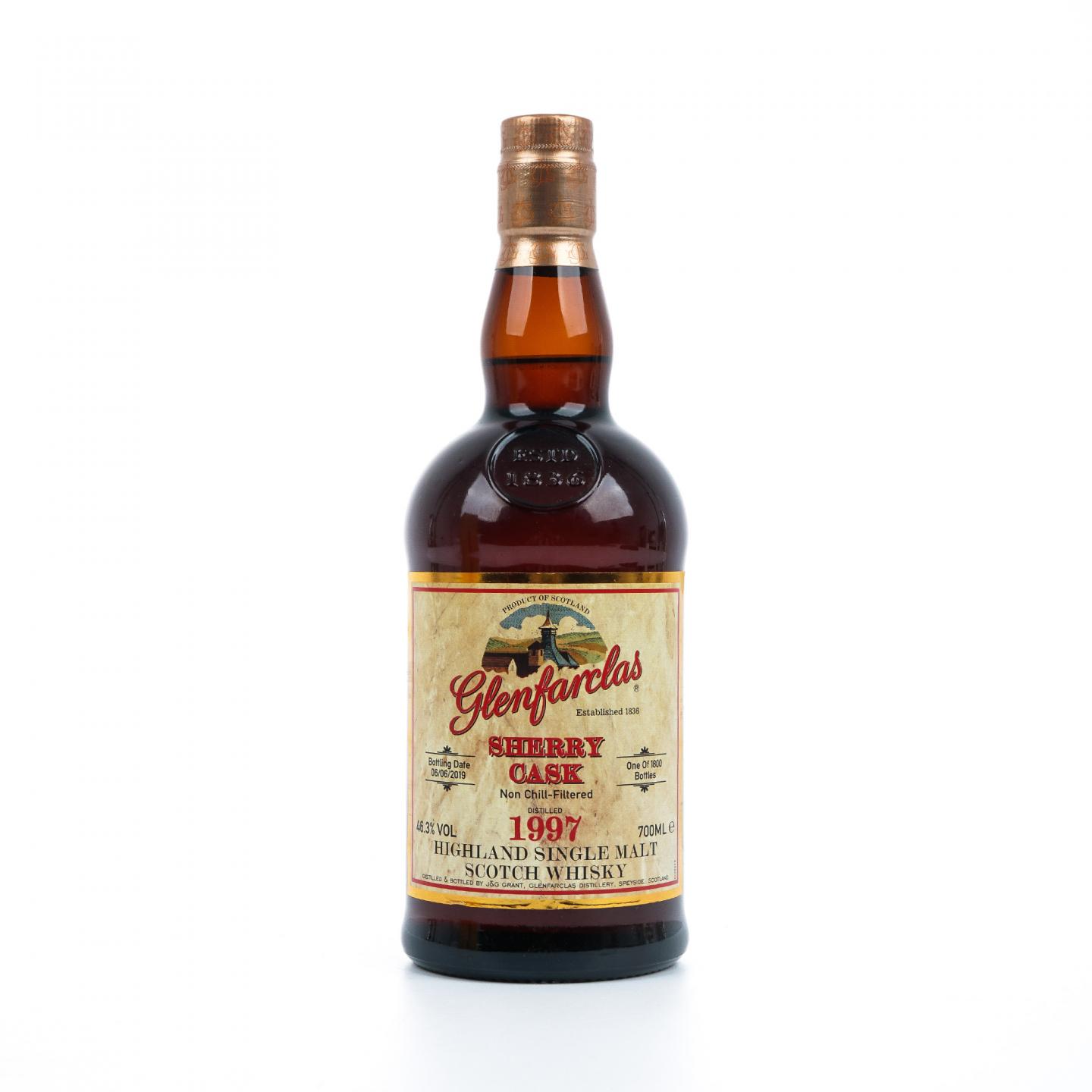 Glenfarclas 格兰花格 1997-2019 雪莉桶 700ml