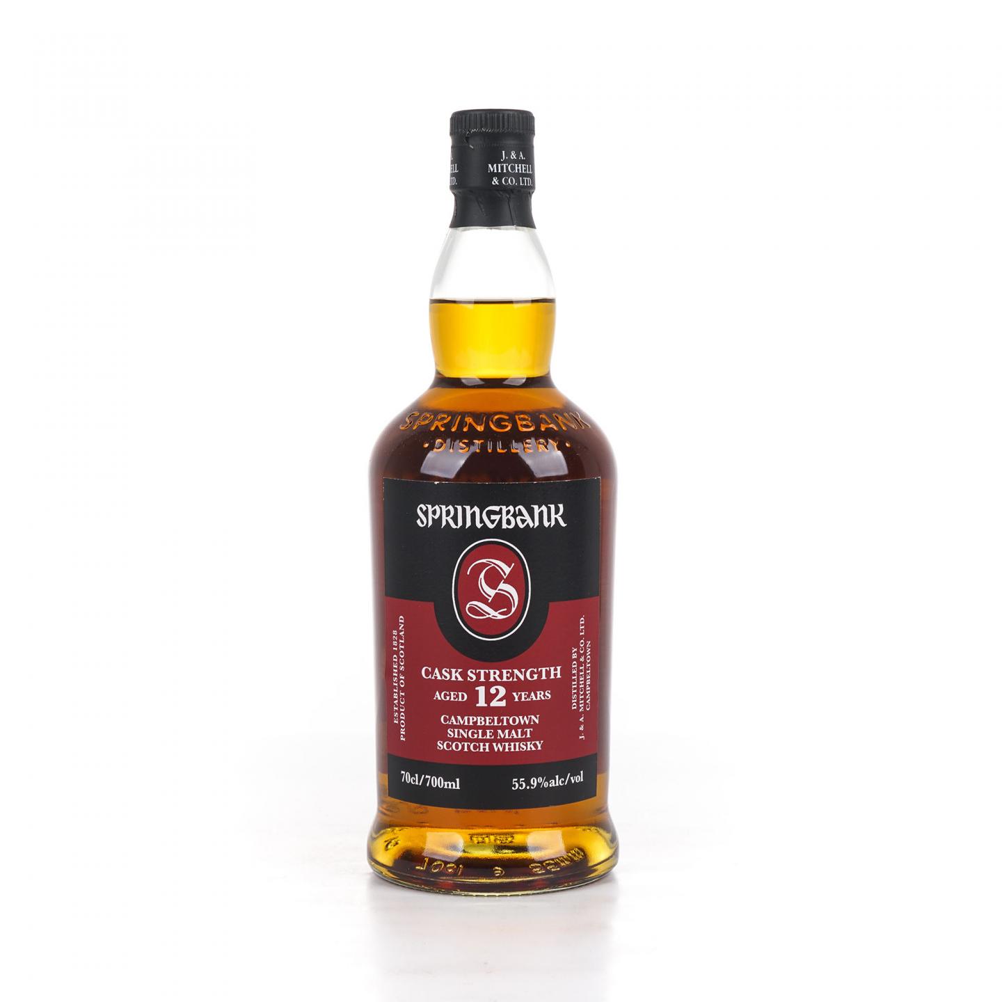 Springbank 云顶 12年 2025 桶强 55.9%Vol. 700ml