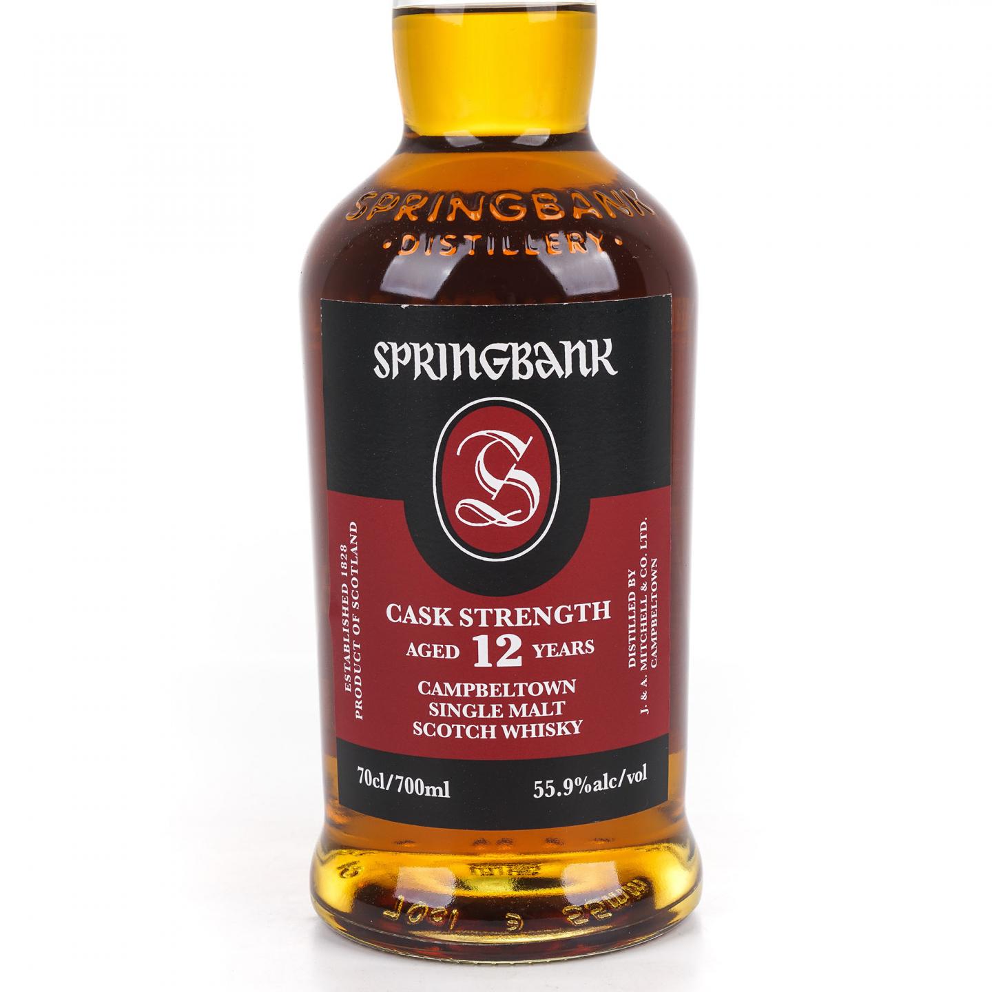 Springbank 云顶 12年 2025 桶强 55.9%Vol. 700ml