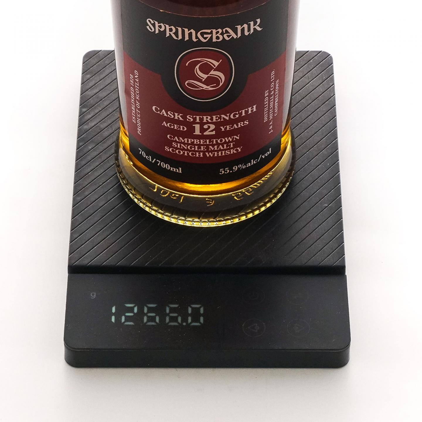 Springbank 云顶 12年 2025 桶强 55.9%Vol. 700ml