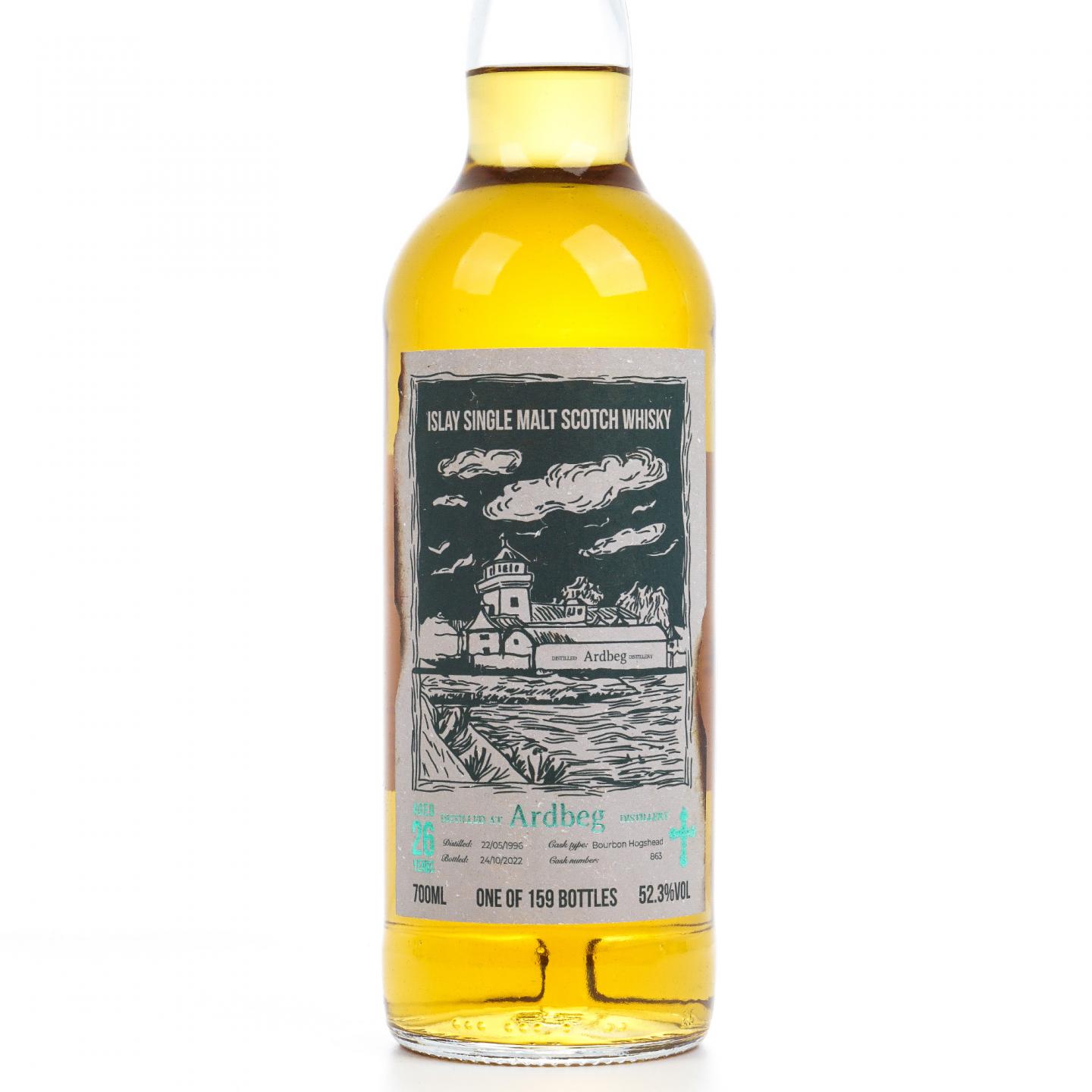 Ardbeg 阿贝 26年 1996-2022 波本桶