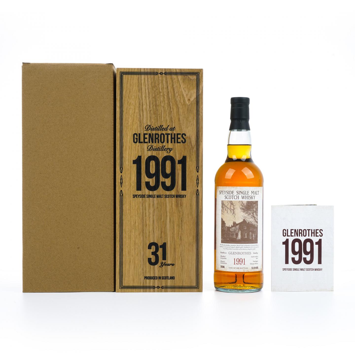 Glenrothes 格兰路思 1991-2022 雪莉桶#7827