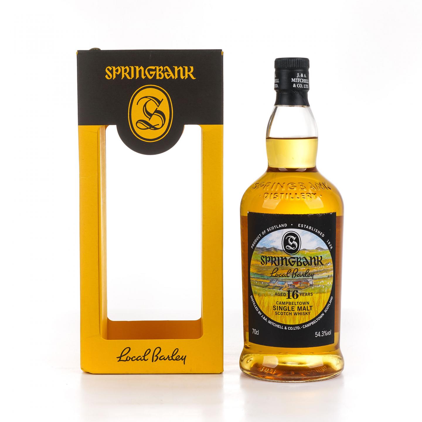 Springbank 云顶 16年 1999-2016 本地大麦