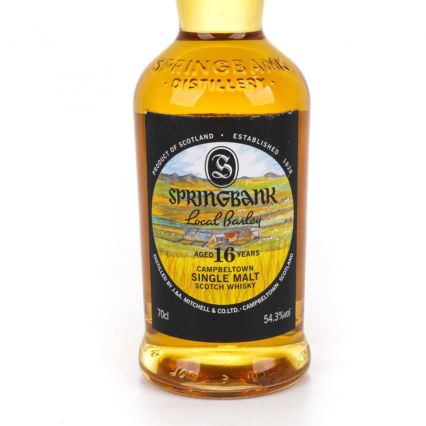Springbank 云顶 16年 1999-2016 本地大麦