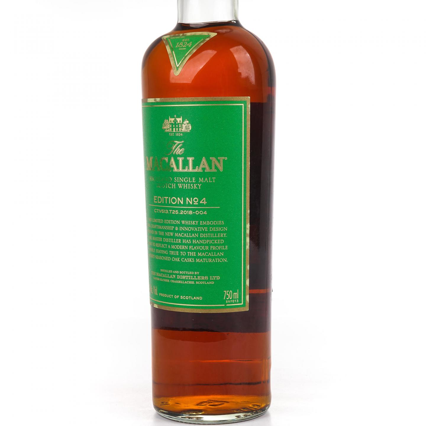 Macallan 麦卡伦 Edition No.4 绿标 750ml