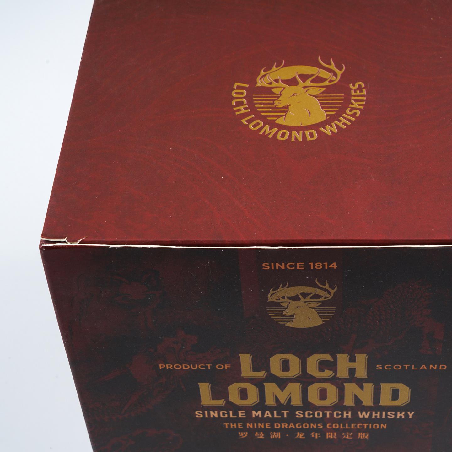 Loch Lomond 罗曼湖 龙年限定版 陈容《九龙图》 9瓶组