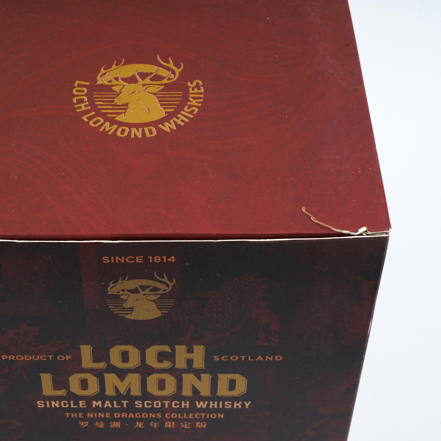 Loch Lomond 罗曼湖 龙年限定版 陈容《九龙图》 9瓶组