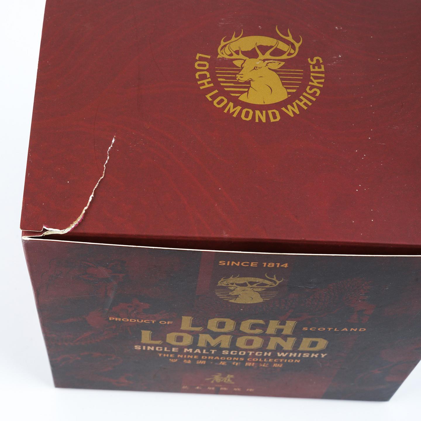 Loch Lomond 罗曼湖 龙年限定版 陈容《九龙图》 9瓶组