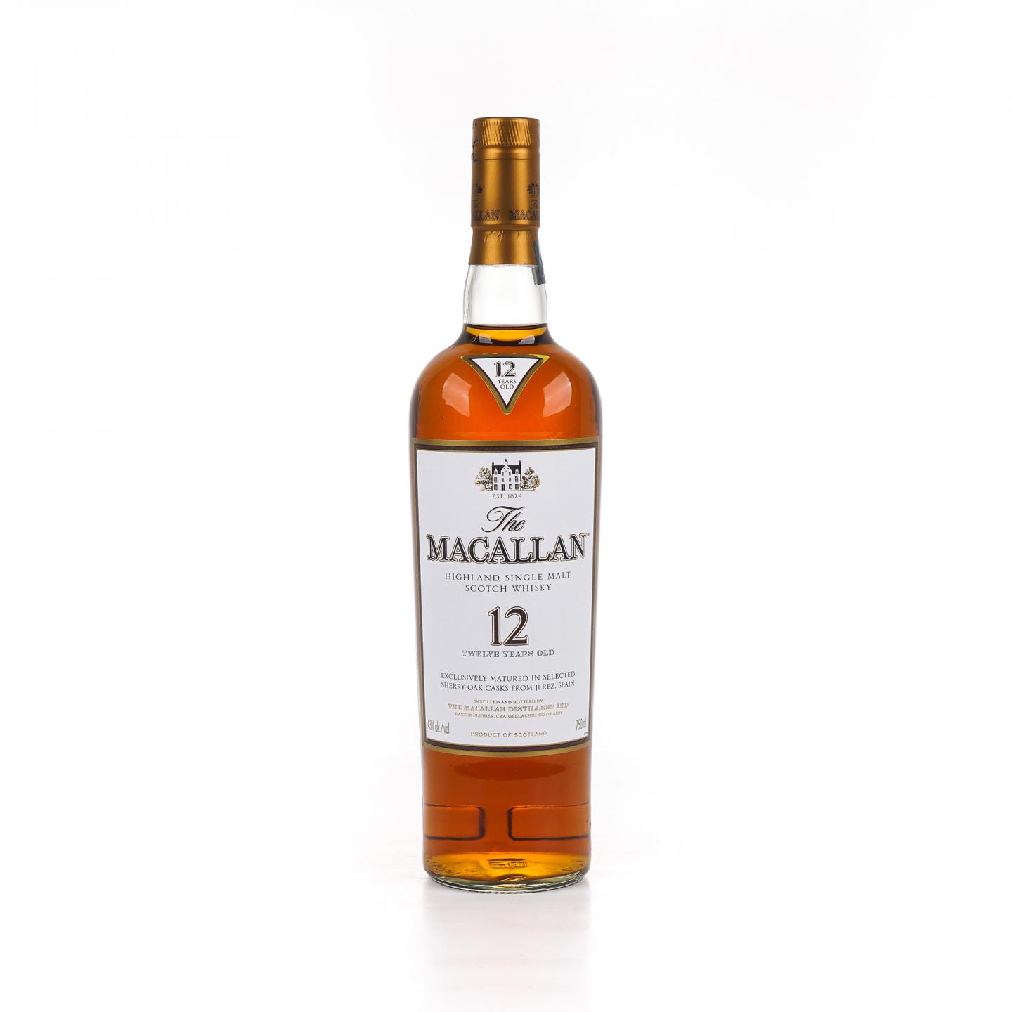 Macallan 麦卡伦 12年 雪莉桶 750ml