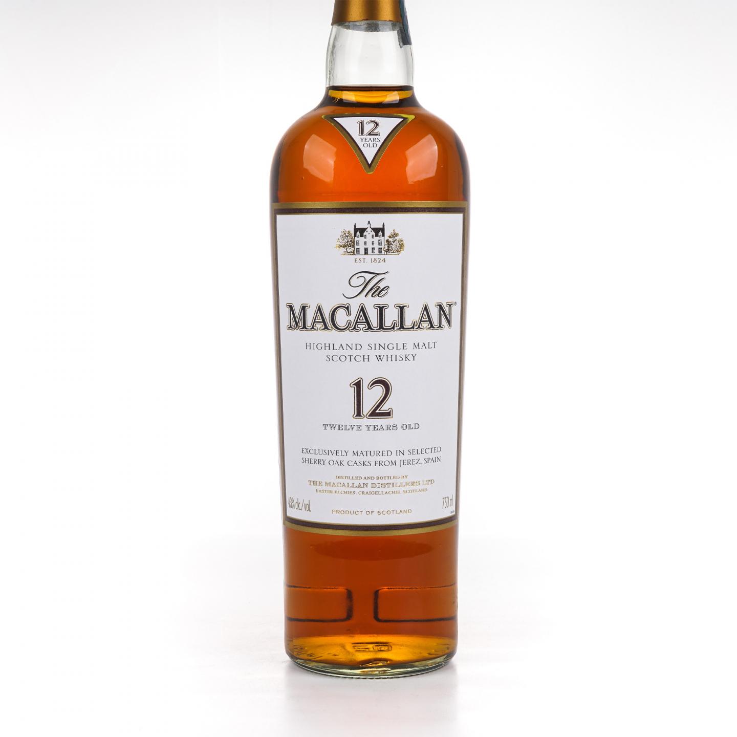 Macallan 麦卡伦 12年 雪莉桶 750ml
