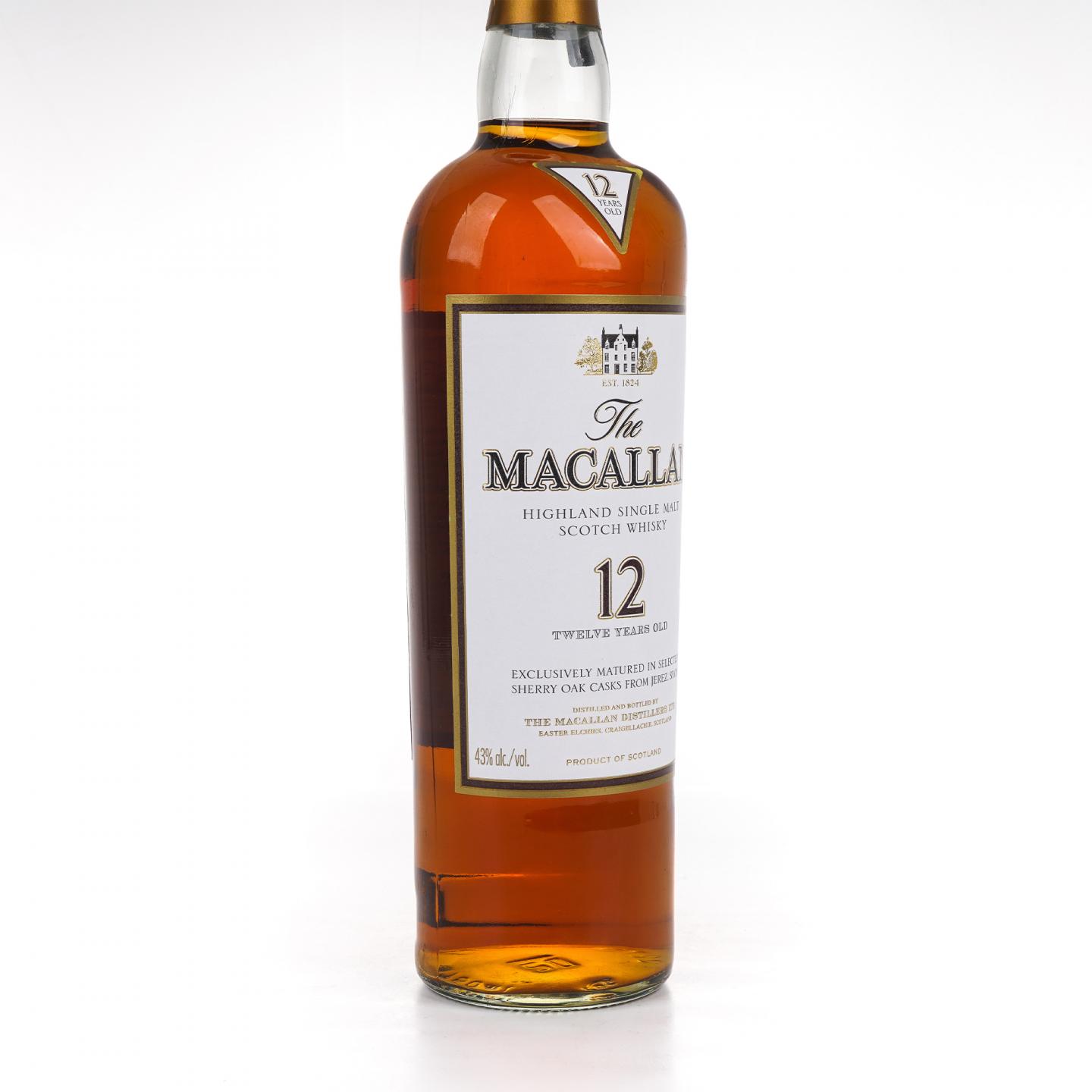 Macallan 麦卡伦 12年 雪莉桶 750ml