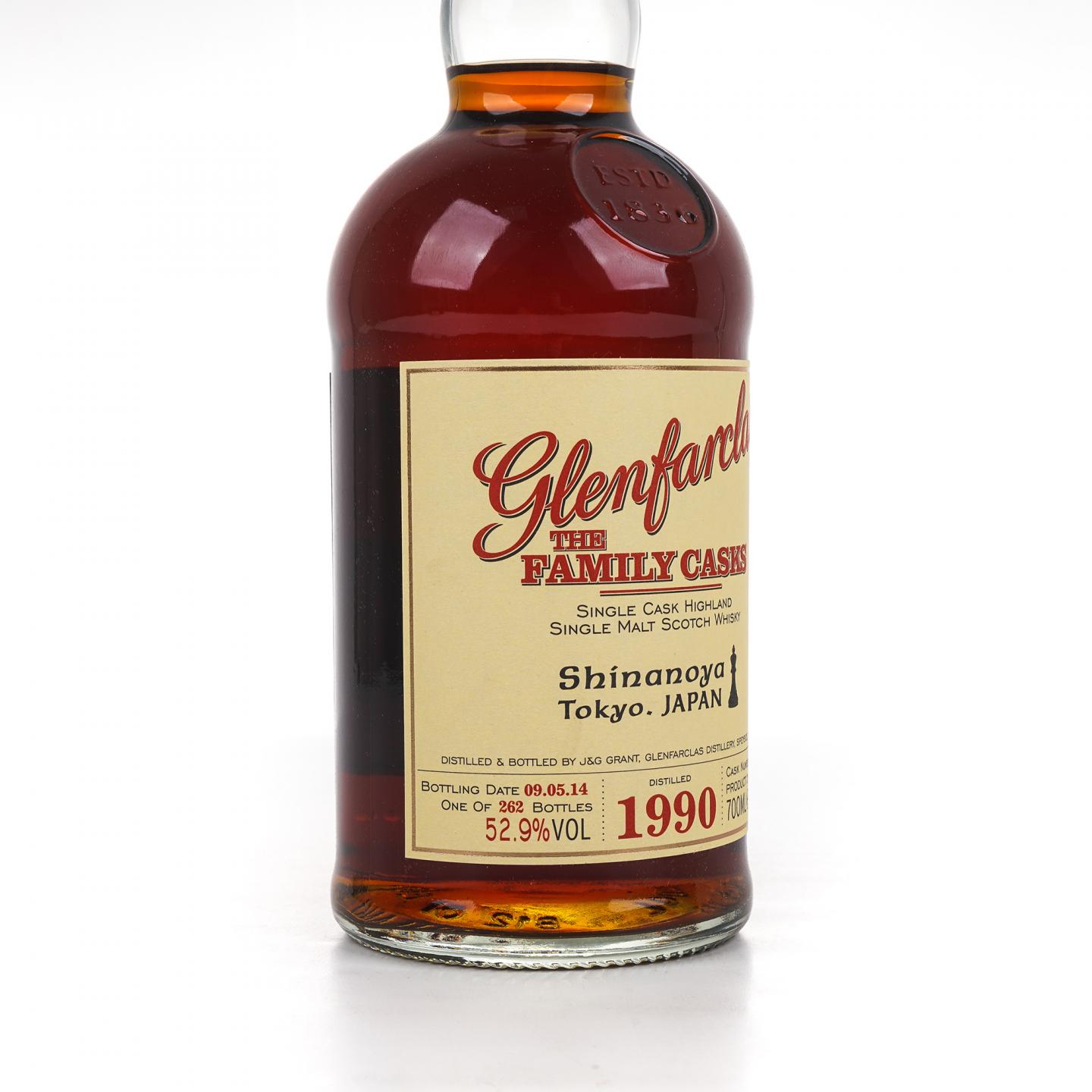 Glenfarclas 格兰花格 1990-2014 家族桶#7067 日本信浓屋选桶