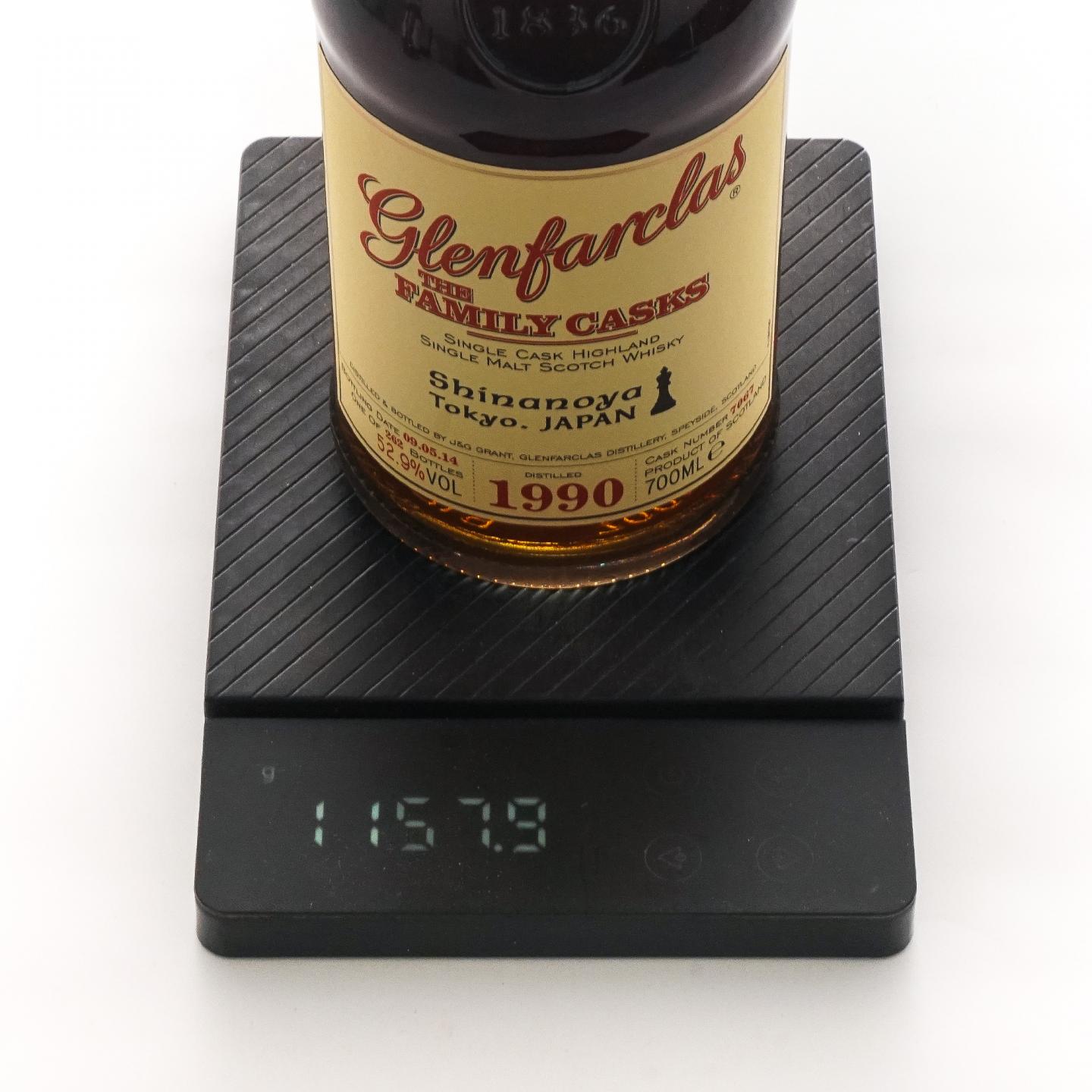 Glenfarclas 格兰花格 1990-2014 家族桶#7067 日本信浓屋选桶