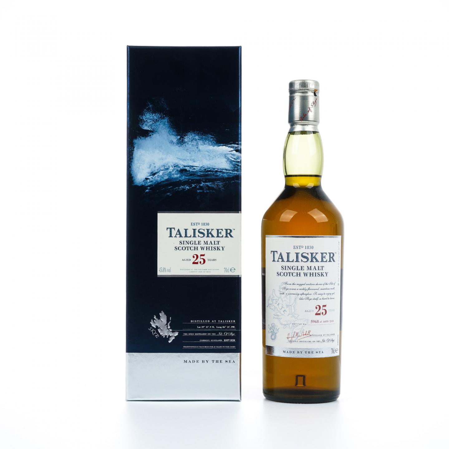 Talisker 泰斯卡 25年 2018